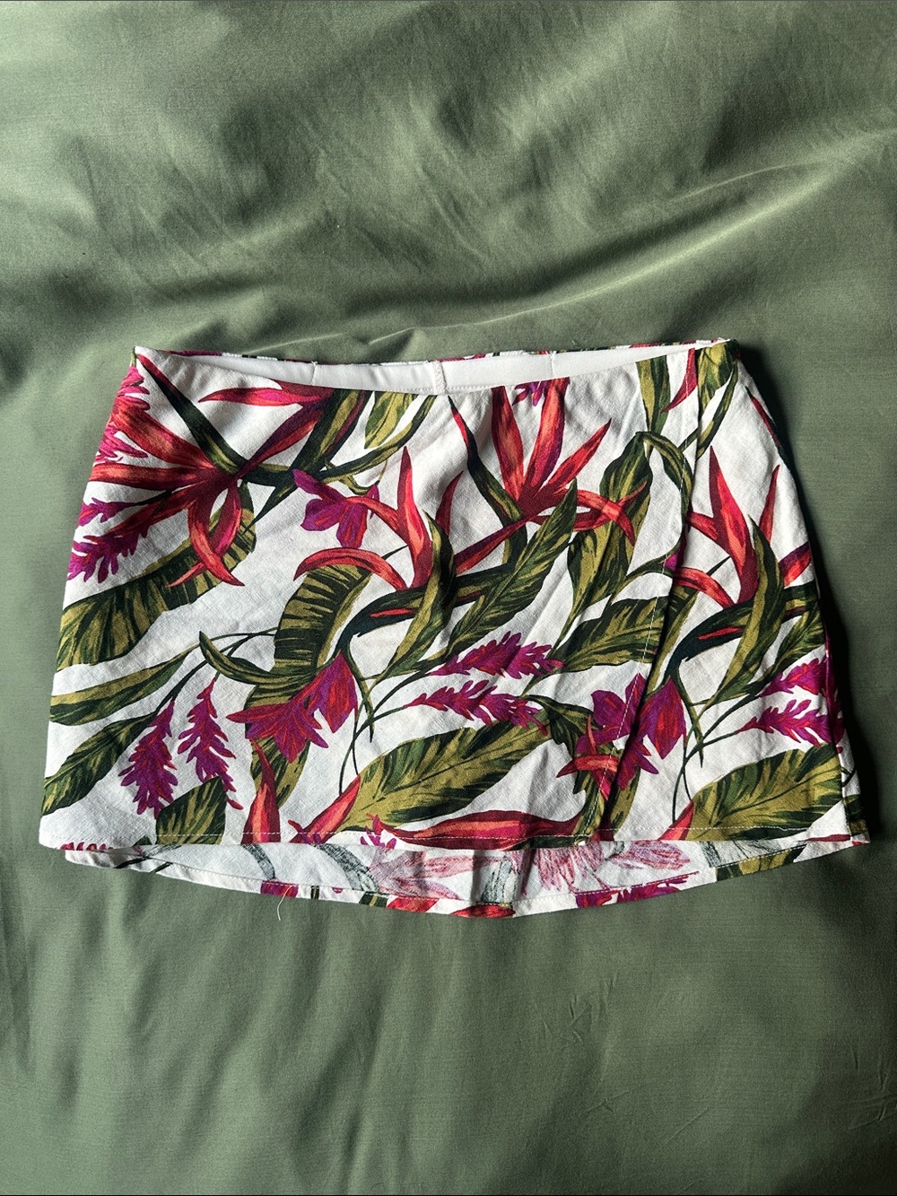 Linen Hawaiian Skort